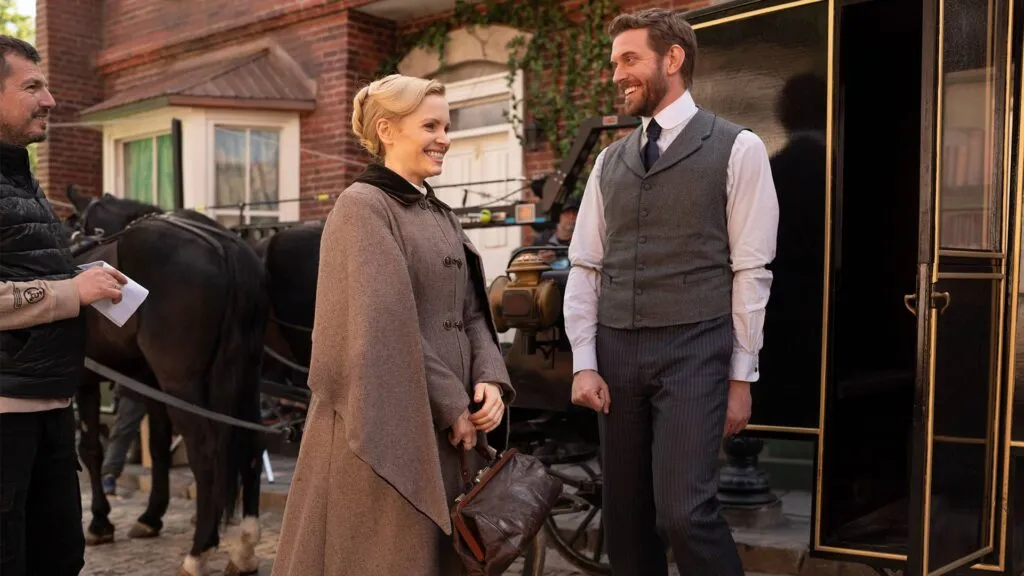 Behind the scenes of Miss Scarlet on MASTERPIECE on PBS