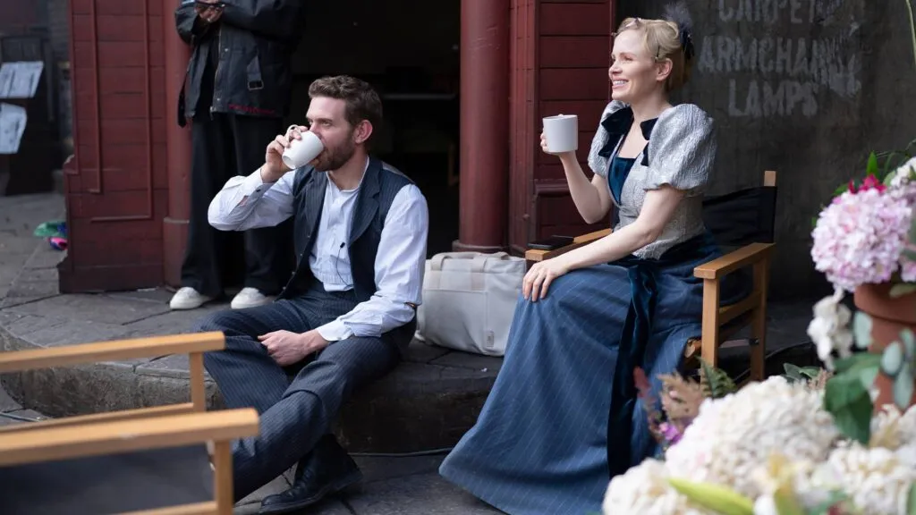 Behind the scenes of Miss Scarlet on MASTERPIECE on PBS