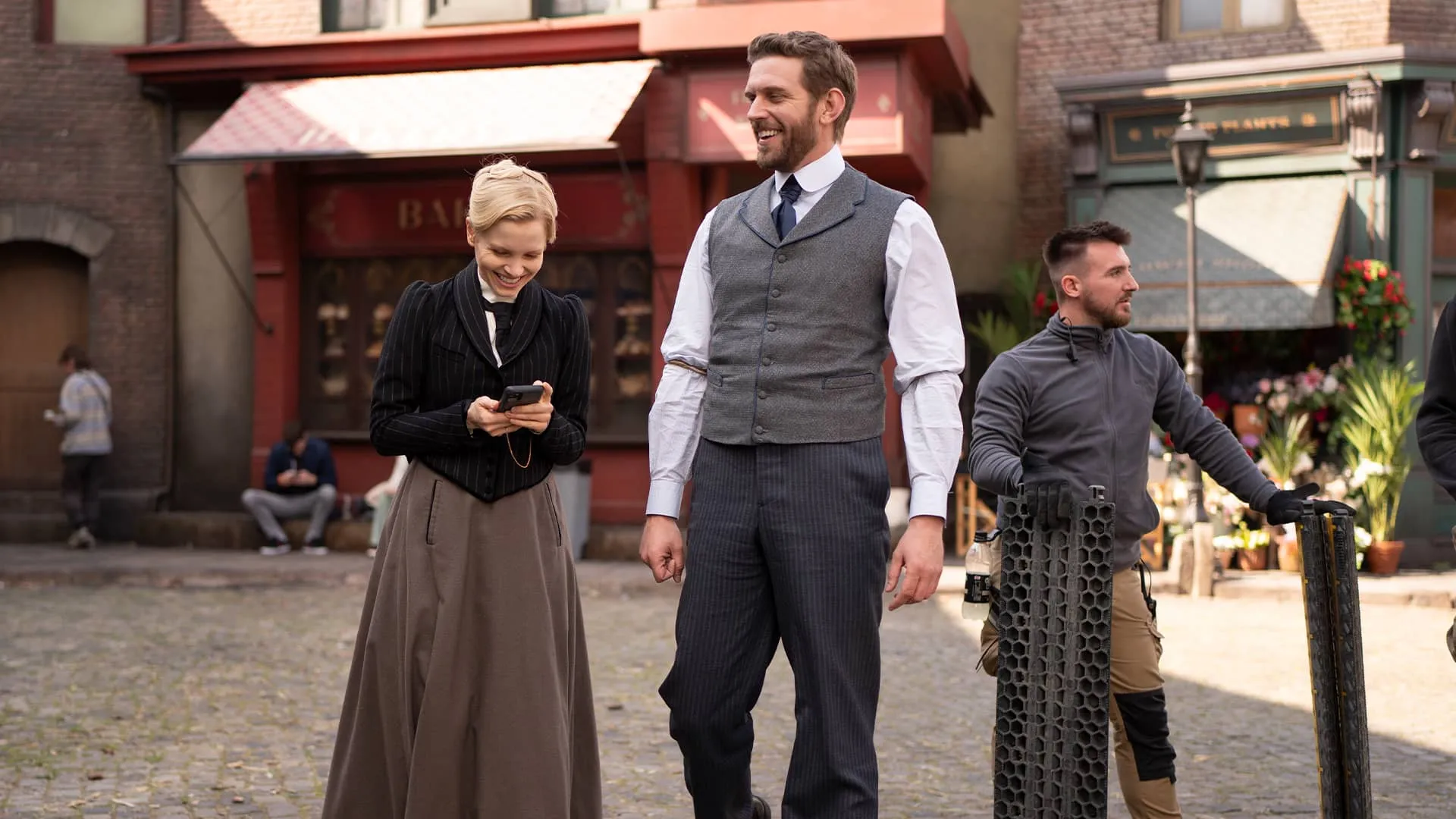 Miss Scarlet on MASTERPIECE on PBS