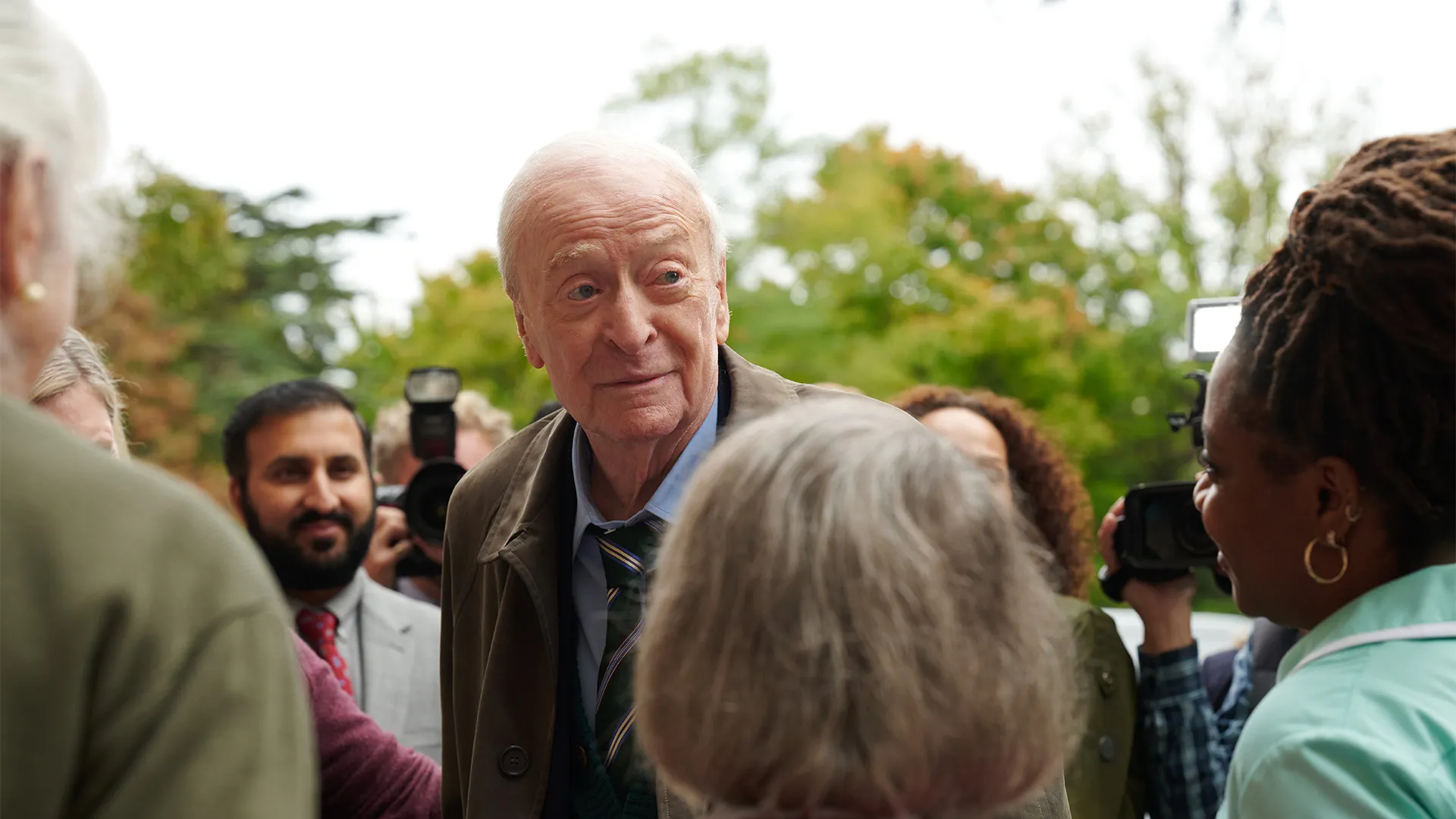 Michael Caine as Bernard "Bernie" Jordan in The Great Escaper on MASTERPIECE on PBS.